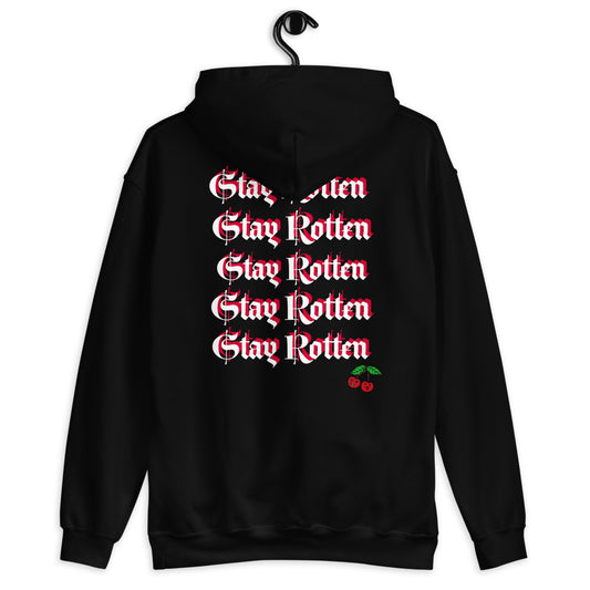 Rotten Cherry "Stay Rotten" Dark Hoodie